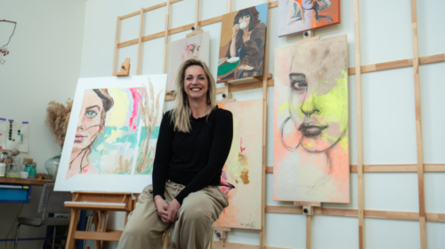 Anke Laarhuis Open Atelier Weekend Enschede Robson pand Studio Swung