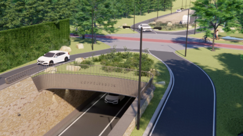 Autotunnel Oostweg impressie