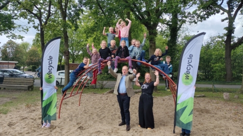 Baisschool Honesch Haaksbergen doet mee aan E waste race