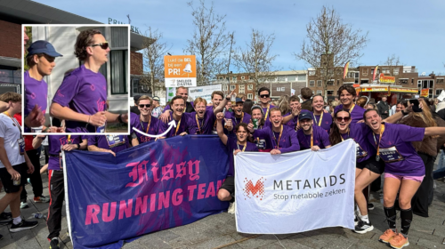 Boris Tonis en zijn Fissy Running Team eigen foto