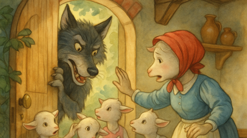 De wolf en de zeven geitjes