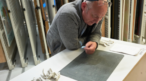 Edwin Plokker - MuseumFabriek - drukplaat