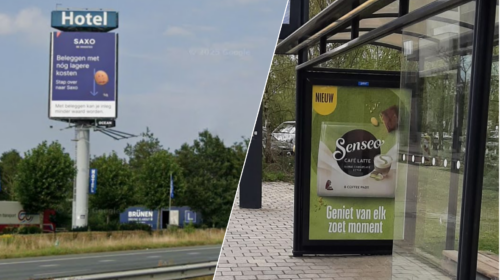 Enschede reclamezuilen google streetview wilco louwes