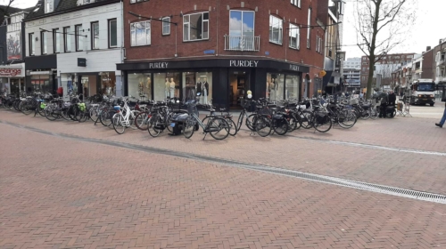 Fietsen buiten het vak binnenstad Hengelo Vereijken Chris