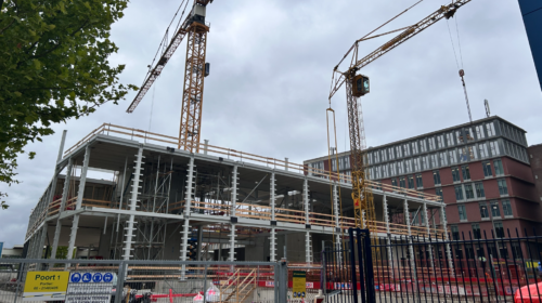 Foto nieuwbouw rechtbank