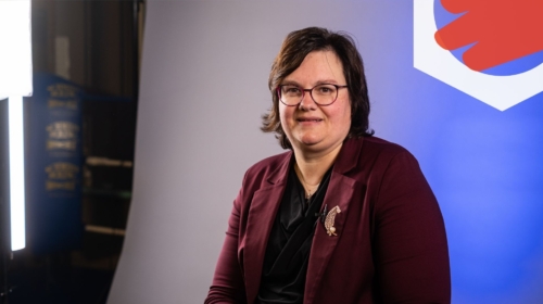 Hadassa Meijer ChristenUnie Gemeenteraadsverkiezingen 2026 LOGO