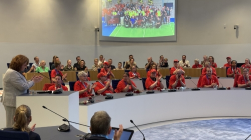 Huldiging G sporters
