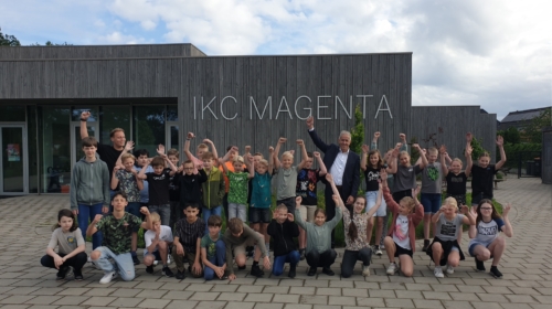 IKC Magenta uit Delden is een van de deelnemende scholen die meedoet aan de Ewasterace Twente