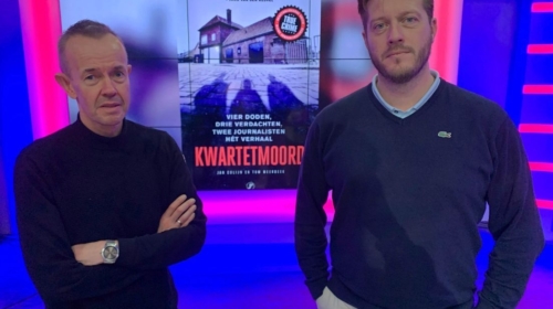 RTV Oost-verslaggevers Jan Colijn en Tom Meerbeek komen deze week met een tweede deel van het boek Kwartetmoord.