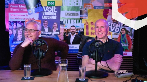 Jan ten Wolde Floris Pennders Lijst 17 Blanco Enschede partijgesprekken 2026 LOGO