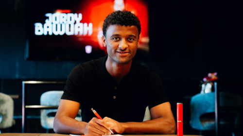 Jordy Bawuah FC Twente contractondertekening
