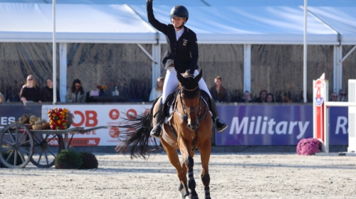 Julia Krajewski wint Military Boekelo voor derde keer en schrijft historie