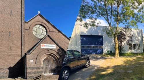Oude pand voedselbank Almelo en nieuw pand