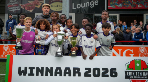 Anderlecht winnaars Erik ten Hag toernooi 2026