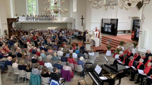 Pinksterviering Grote Kerk
