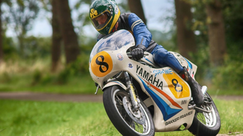 Theo Bult op Yamaha Middelburg