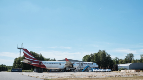 Twente Airport vliegtuig sloop c Ernst Bergboer
