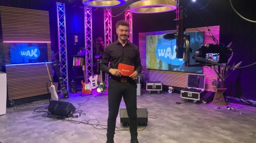 WAK bij 1 Twente presentator Foks Workel