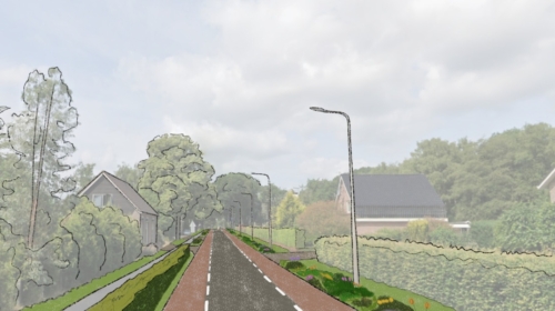 WIERDEN nijverdalsestraat t h v 88 toekomstige situatie 2