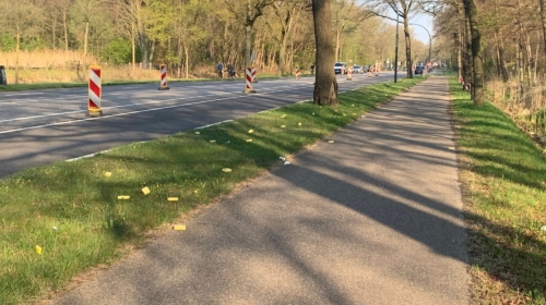 sponsjes - berm - Enschede Marathon