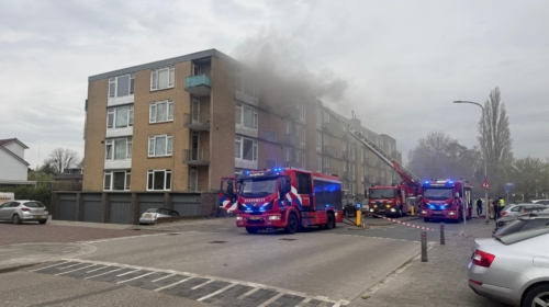 Brand flat Almelo 11 april