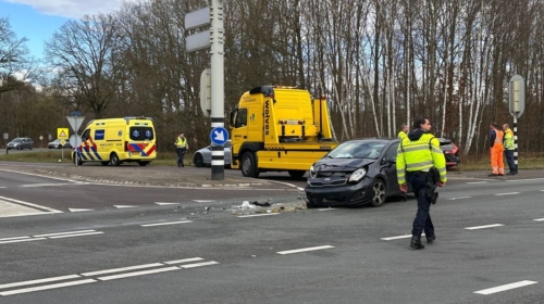 Aanrijding kruising wierden