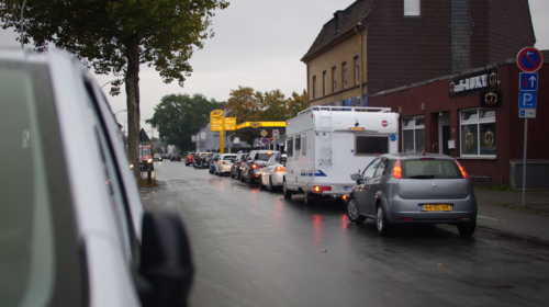 Drukte voor de jet gronau nederlandse autos