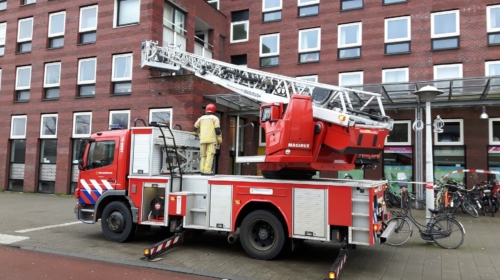 Hoogwerker brandweer