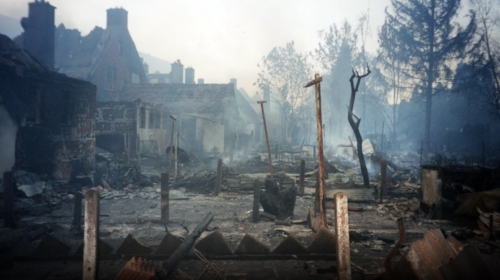 vuurwerkramp - Roombeek - verwoesting