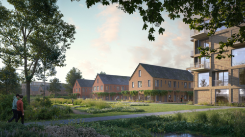 Gemeente Enschede impressie Telgendijk bouwplan