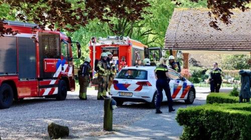 Brand in hotel de Lutte