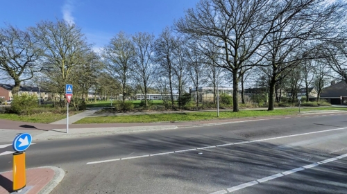 Jop groot driene voetbalkooi streetview