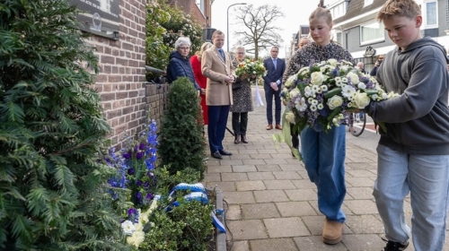 Leerlingen OBS De Weier bij Vriezenbrug