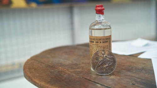 medaille - fles - Wereldtentoonstelling