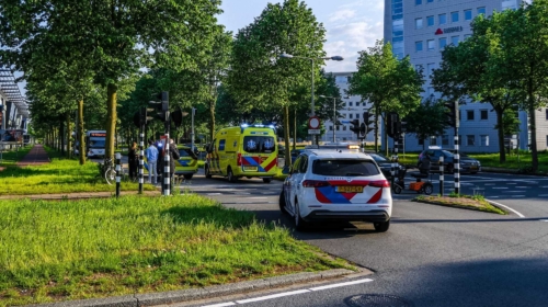 Ongeluk wethouder beversstraat enschede fietsbezorger