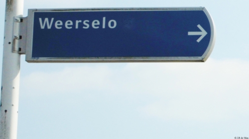 Weerselo plaatsnaambord