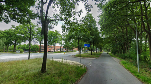 Zuidelijke parallelweg gronausestraat fietspad