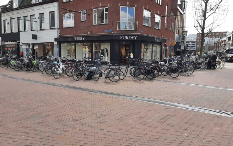 Fietsen buiten het vak binnenstad Hengelo Vereijken Chris