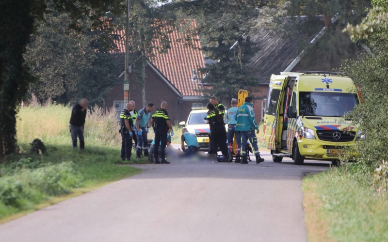 Ernstig ongeval op Lemseloseschoolweg in Weerselo