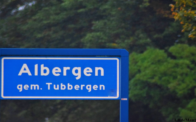 Albergen plaatsnaambord 1