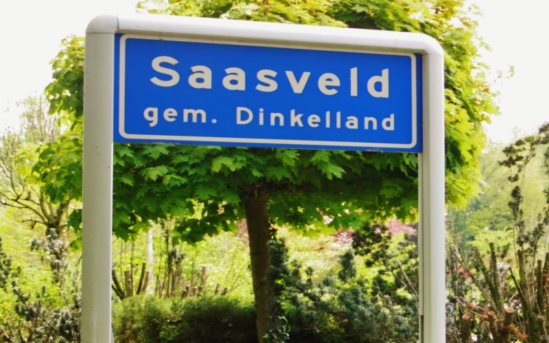 Saasveld plaatsnaambord