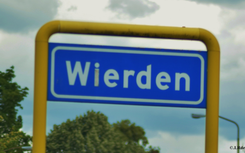 Wierden plaatsnaambord