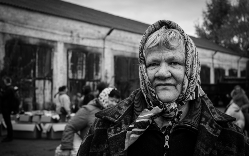 Oekraïne - Ploske - vrouw