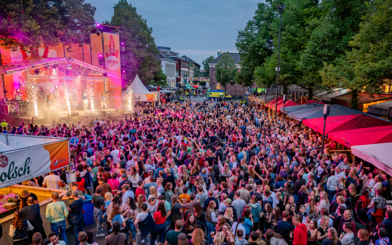 Grolsch Summer Sounds Enschede Live 2023 Oude Markt Joost Kolkman