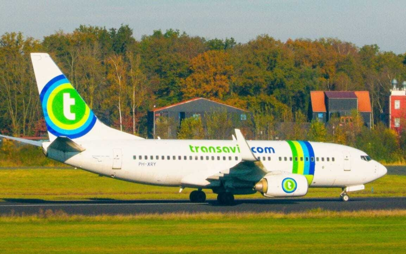 Transavia landing phxry vliegveld twente news united dennis bakker