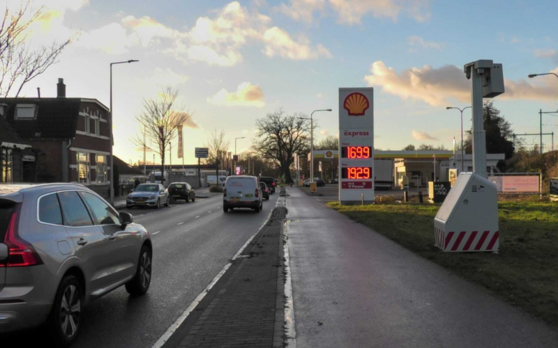 20241128 Parkweg flitspaal flexflitser Enschede