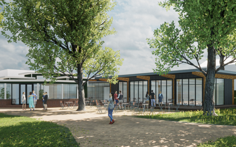 Ontwerp paviljoen prins bernhardplantsoen MAS architecten 2024