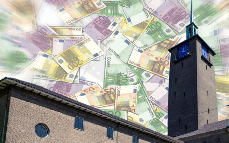 20250102 Stadhuis Enschede euro geld