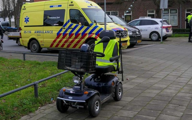 20250108 Ongeval Pathmossingel Enschede scootmobiel