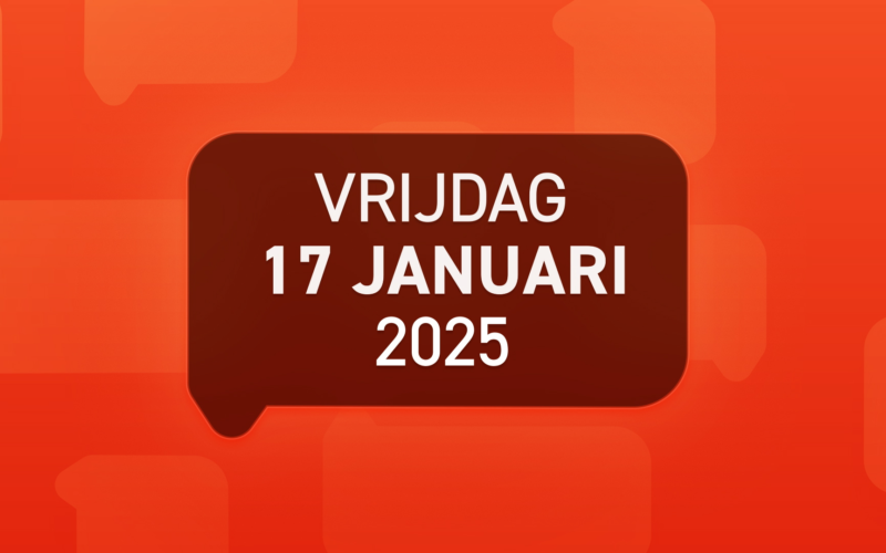 1 T Vandaag streamstill 20250117